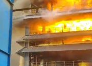 Heboh! Pabrik Smelter Nikel di Sangasanga Kukar Terbakar, 1 WNA Luka Bakar!
