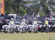 Ribuan Pasukan TNI-Polri Amankan Wapres di Balikpapan, Padat dan Waspada