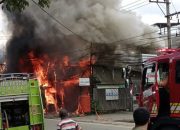 Breaking! Kebakaran Heboh di Jalan Wahid Hasyim II, Samarinda