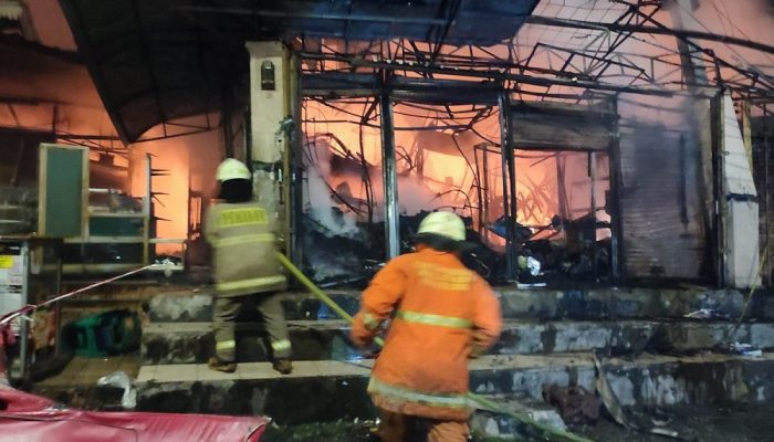 Kebakaran Hebat Taman Puring, 500 Kios Ludes Terbakar