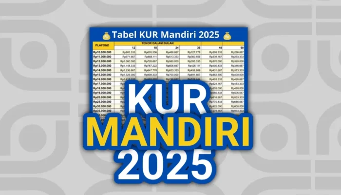 KUR Mandiri 2025: Cicilan Ringan Buat UMKM Makin Cuan