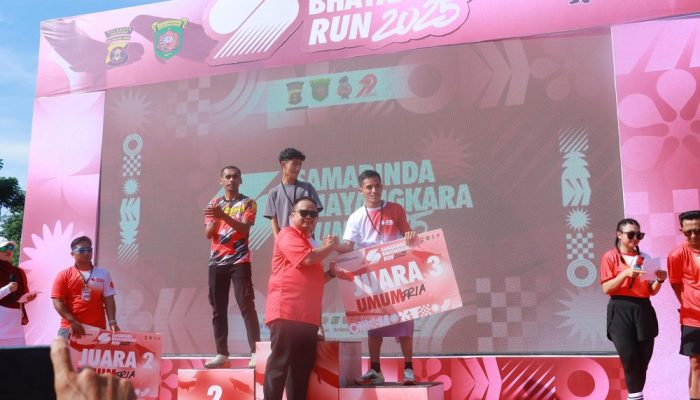 Bhayangkara Run 2025 Samarinda Sukses Satukan Ribuan Warga