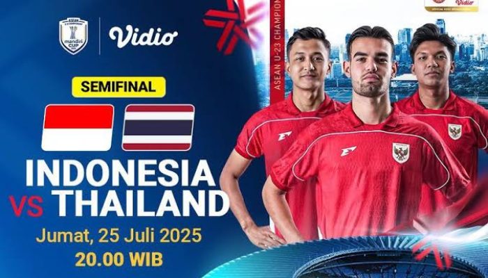 Jadwal Timnas Indonesia vs Thailand U23 di Semifinal AFF 2025
