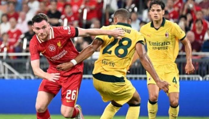 Liverpool vs Milan: Leao & Okafor Bantai The Reds 4-2!