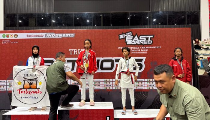 Balqis Nur Afiati Juara 1 Taekwondo di Samarinda, Kalahkan Atlet Unggulan