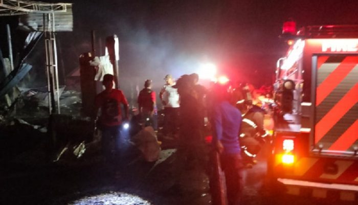 Ruko dan Mobil Ludes Terbakar di Tenggarong Seberang, Kukar