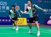 China Open 2025: Ganda Putra Indonesia Bungkam Chen Zhi Yi/Presley Smith