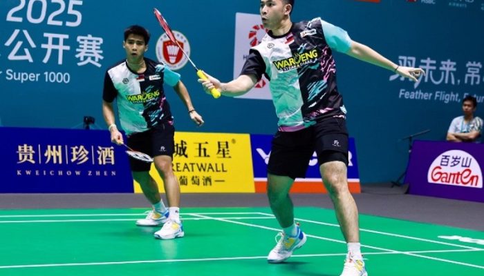 China Open 2025: Ganda Putra Indonesia Bungkam Chen Zhi Yi/Presley Smith