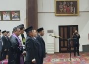 Pelantikan Pejabat Baru di Kutai Barat, Frederick Minta Jauhi KKN
