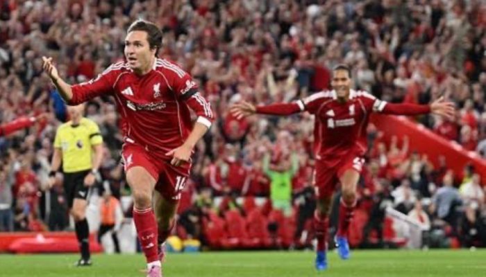 Liverpool vs Bournemouth: Drama 6 Gol, The Reds Menang 4-2 di Anfield