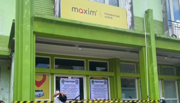 Kantor Maxim di Samarinda Disegel Lagi, Belum Patuh Tarif SK Gubernur Kaltim