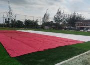 Tebing Batu Dinding Kukar Jadi Spot Ikonik Pengibaran Bendera Raksasa HUT ke-80 RI