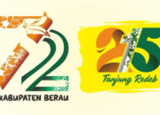 Ini Arti Logo HUT Berau 2025 dan Kota Tanjung Redeb ke-215