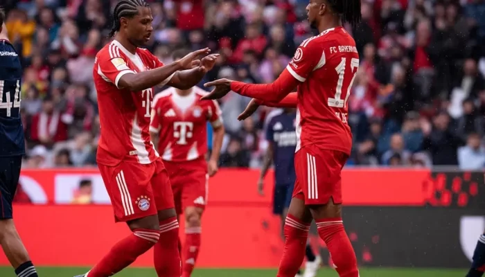 Bayern vs Lyon: Michael Olise Bikin Brace, Die Roten Menang 2-1!