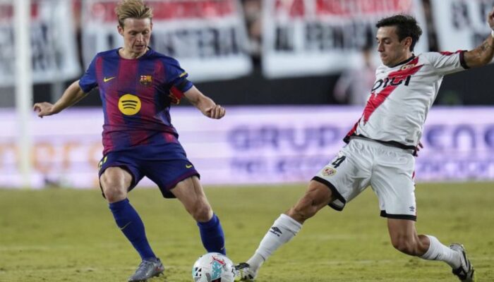 Rayo vs Barcelona: Blaugrana Ditahan Imbang 1-1 di Vallecas