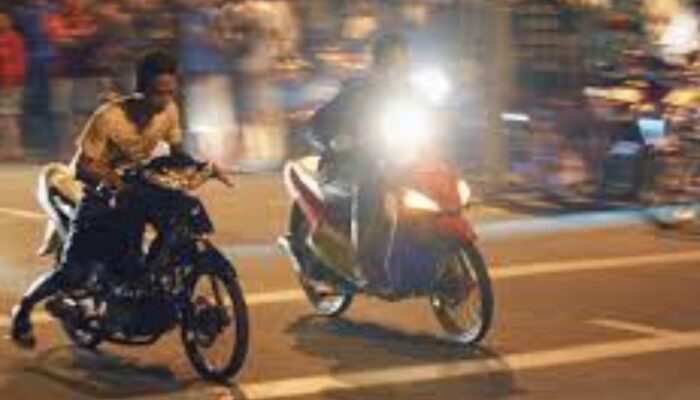 Patroli Polisi Samarinda Berhasil Antisipasi Balapan Liar dan Kecelakaan