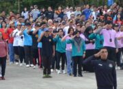 Peringatan Haornas 2025 di Kutai Barat Dihadiri Ribuan Peserta Senam Bersama