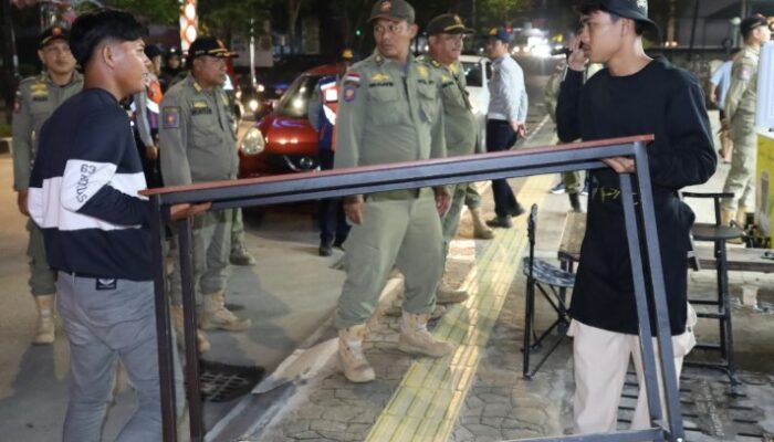 Penertiban PKL di Trotoar Jalan Ahmad Yani, Bontang: Satpol PP dan Dishub Tegaskan Aturan
