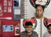 Polres Berau Amankan 38,33 Gram Sabu dan Tiga Tersangka di Teluk Bayur