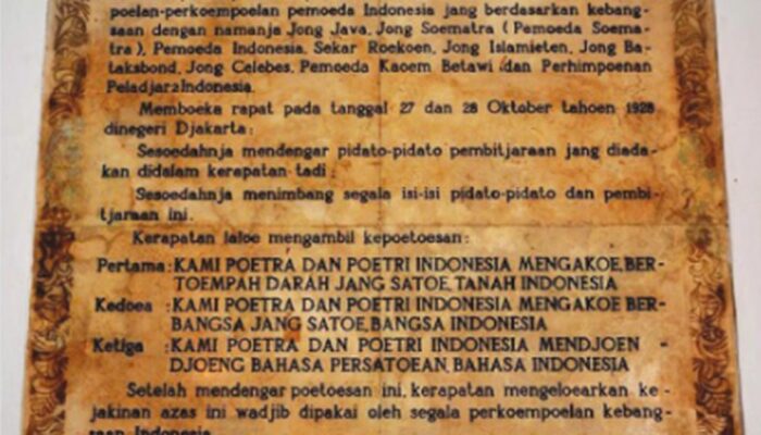 Teks Sumpah Pemuda 2025: Simbol Persatuan dan Semangat Nasional