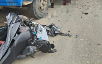 Kecelakaan Maut di Kukar, Truk Tangki Tabrak Sepeda Motor