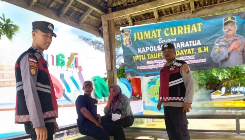 Jumat Curhat Polsek Maratua, Warga Minta Pengawasan Patroli di Dermaga Jumat Curhat Polsek Maratua, Warga Minta Pengawasan Patroli di Dermaga