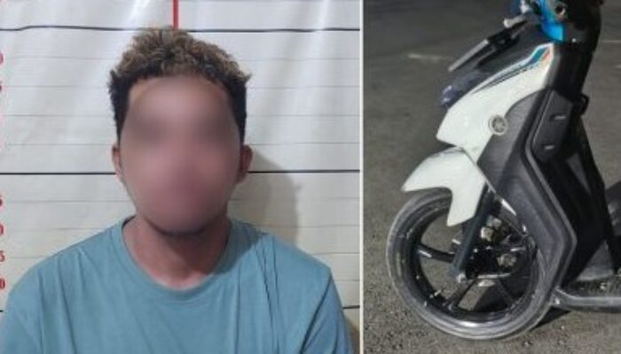 Polisi Tangkap Pencuri Motor di Bontang, Pelaku Diamankan Tanpa Perlawanan