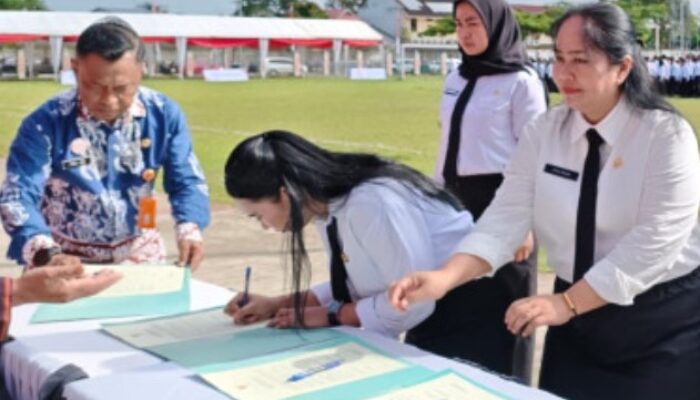 1.424 Tenaga Honorer di Bontang Resmi Menjadi PPPK Paruh Waktu