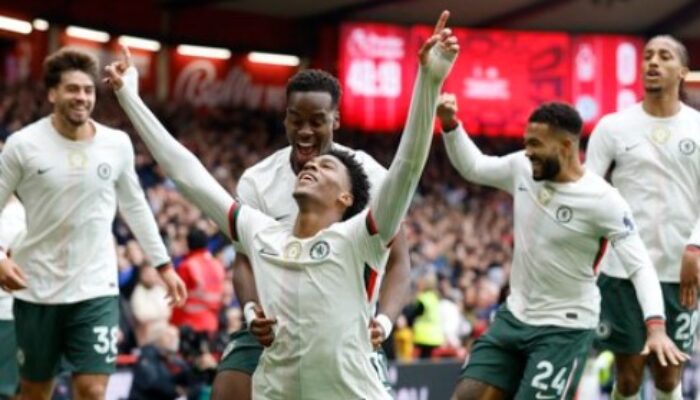 Hasil Nottingham Forest vs Chelsea: The Blues Raih Kemenangan Telak 3-0 di City Ground