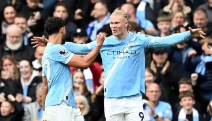 Hasil Man City vs Everton: Haaland Bawa City Keurutan 2 Klasemen dengan Kemenangan 2-0