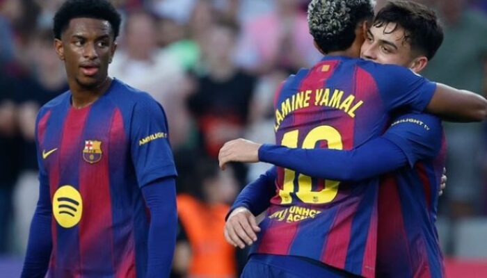 Barcelona vs Olympiacos 6-1 di Liga Champions