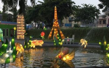 Mahakam Lampion Garden, Wisata Cahaya Andalan di Samarinda Mahakam Lampion Garden, Wisata Cahaya Andalan di Samarinda