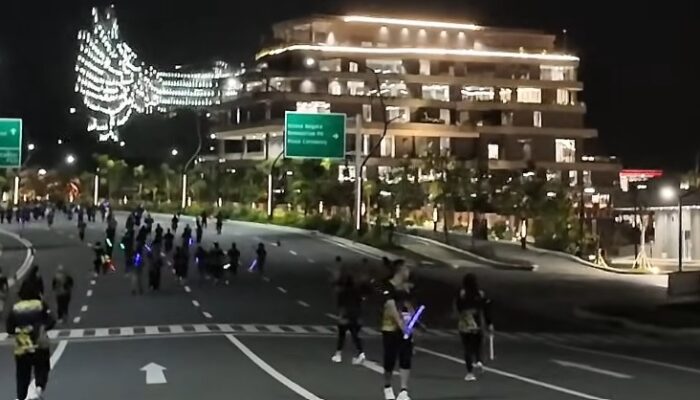 IKN Jadi Tuan Rumah Lari Malam Unik: Qubika Glow Run 7K Tawarkan Pengalaman Visual Memukau