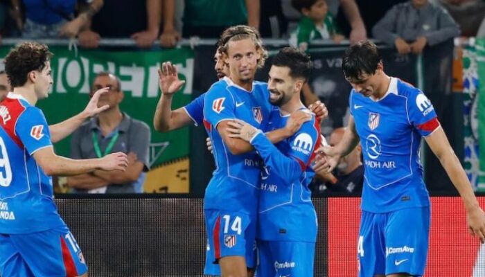 Betis vs Atlético madrid, 0-2: Akhirnya Atletico Bangkit
