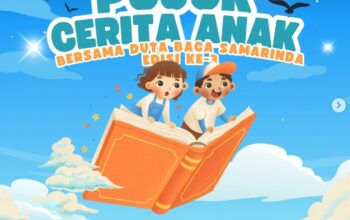 Perpustakaan Kearsipan Samarinda Kolab Duta Baca Samarinda, Gelar Pojok Cerita Anak di CFD Perpustakaan Kearsipan Samarinda Kolab Duta Baca Samarinda, Gelar Pojok Cerita Anak di CFD