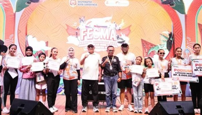 Ratusan Warga Ramaikan Mahakam Sunset Fun Run 2025