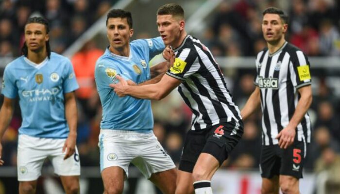 Harvey Barnes Bawa Newcastle Menang 2-1 atas Manchester City