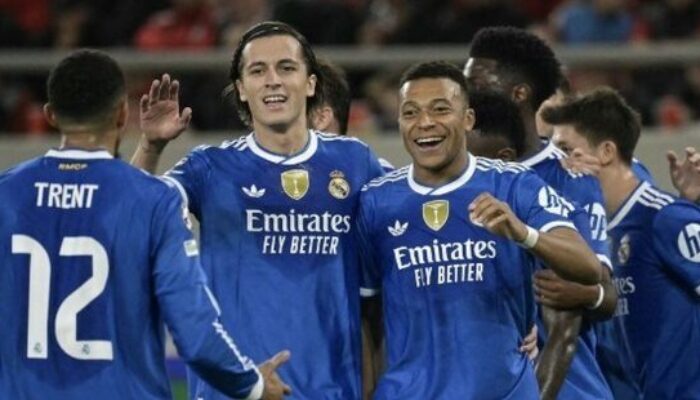 Real Madrid Menang Dramatis 4-3 atas Olympiakos di Liga Champions