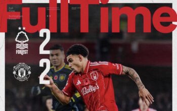 Manchester United Gagal Menang, Nottingham Forest Berhasil Curi Poin di Kandang Sendiri Manchester United Gagal Menang, Nottingham Forest Berhasil Curi Poin di Kandang Sendiri