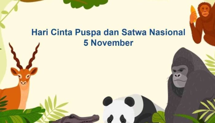 Hari Cinta Puspa dan Satwa Nasional, Momentum Pelestarian Keanekaragaman Hayati Nusantara