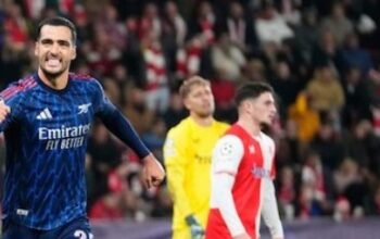 Skor Slavia Praha vs Arsenal: Merino Bikin Brace, The Gunners Perkasa di Eropa Skor Slavia Praha vs Arsenal: Merino Bikin Brace, The Gunners Perkasa di Eropa