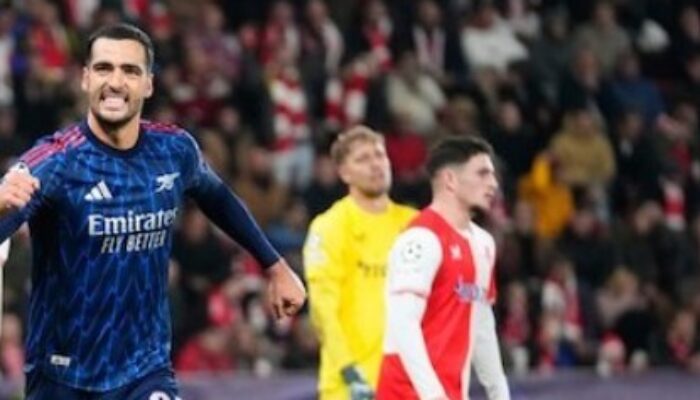 Skor Slavia Praha vs Arsenal: Merino Bikin Brace, The Gunners Perkasa di Eropa
