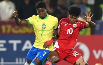 Brasil U-17 Bantai Indonesia U-17, Garuda Muda Terpuruk di Grup H Brasil U-17 Bantai Indonesia U-17, Garuda Muda Terpuruk di Grup H