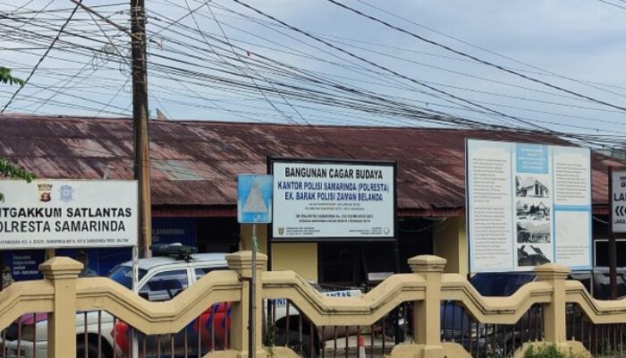 Gedung Lama Polsek Samarinda Kota Jadi Cagar Budaya, Markas Baru Segera Dibangun