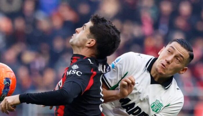 Hasil Milan vs Sassuolo: Dua Kali Unggul, AC Milan Harus Puas Imbang