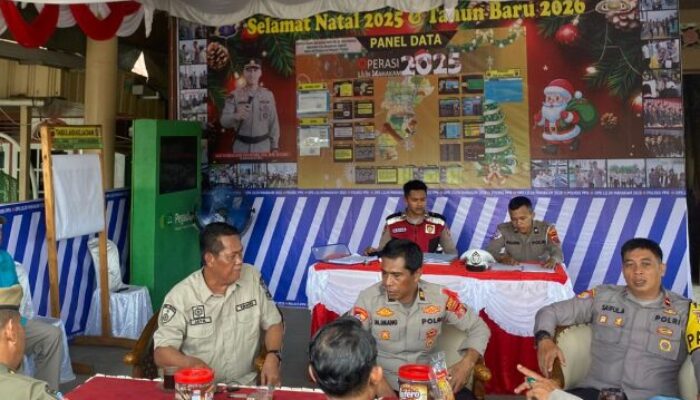 Operasi Lilin Mahakam 2025: Polres PPU Cek Pos Pengamanan untuk Nataru