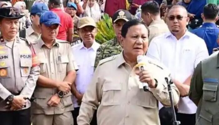 Presiden Prabowo Subianto Kunjungi Aceh, Rayakan Malam Tahun Baru Bersama Korban Bencana