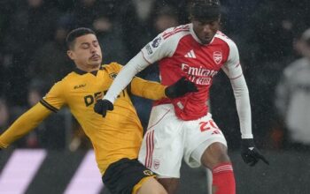 Drama Wolves Vs Arsenal: Tom Edozie Cetak Gol Debut di Menit 94, Arsenal Kehilangan Poin Penuh