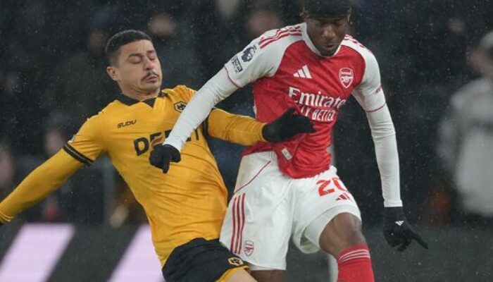 Drama Wolves Vs Arsenal: Tom Edozie Cetak Gol Debut di Menit 94, Arsenal Kehilangan Poin Penuh