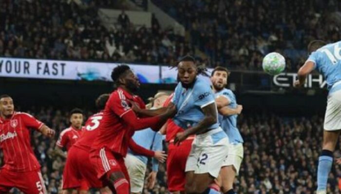 Man City vs Nottingham Forest: Skor Imbang 2-2, City Tertahan di Etihad